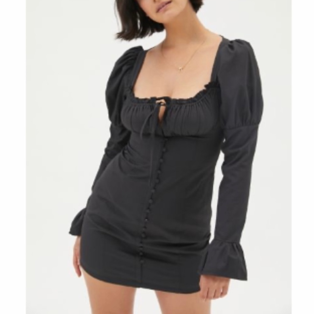 Urban Outfitters Nirvana Dress in Black -XS